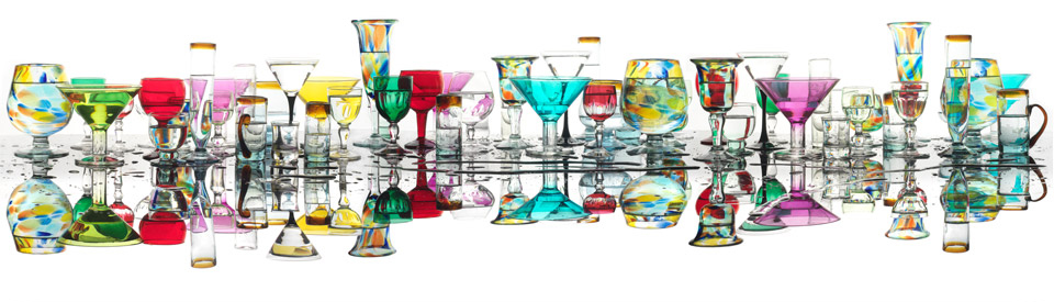 Copas de colores